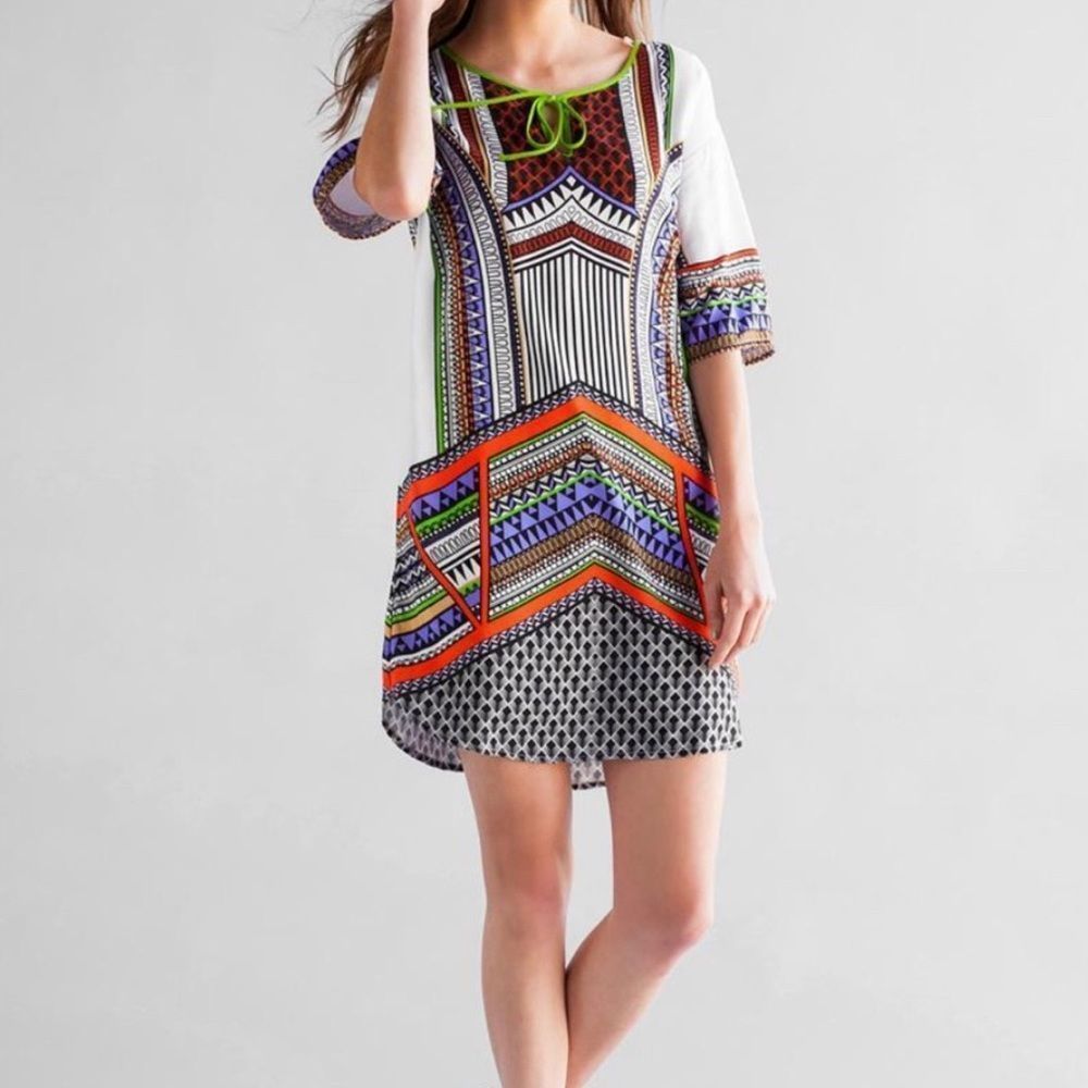 HARPER Small Printed Mini Dress